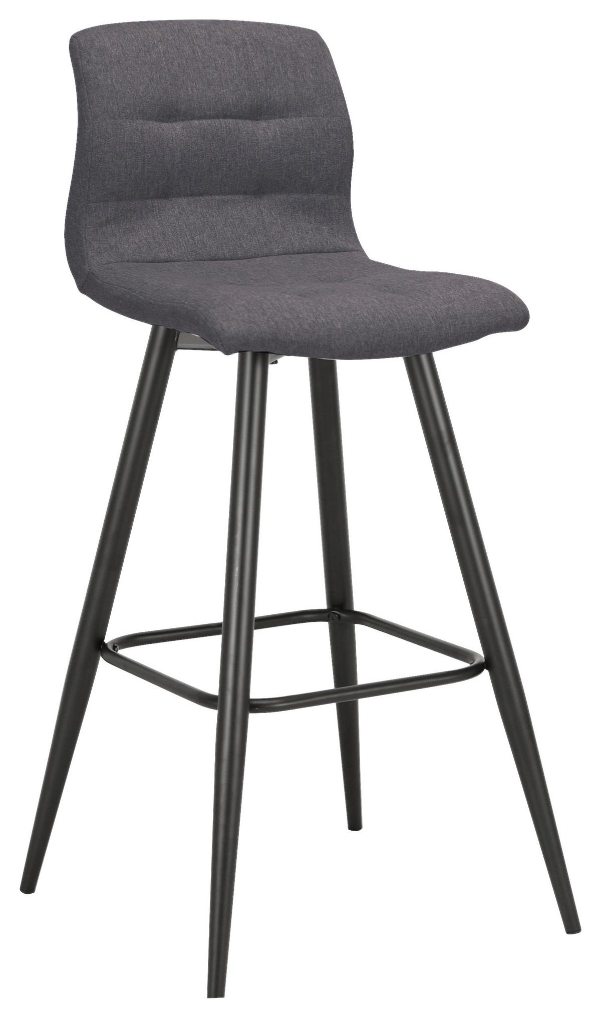 Tischgruppe Tg Nele-Simone - Alteiche/Anthrazit, MODERN, Holzwerkstoff/Textil (80/104/60cm) - MID.YOU