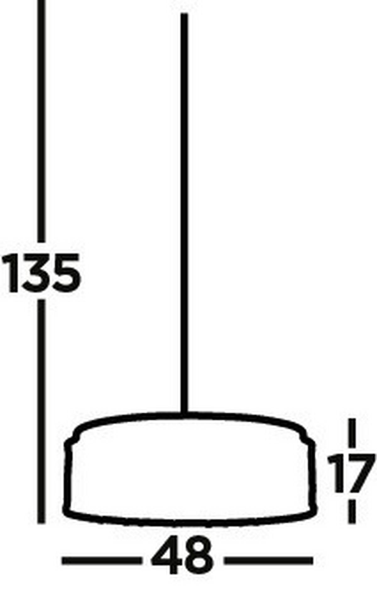 Hängeleuchte Elise H: 135 cm 7-Flammig, höhenverstellbar - Chromfarben, KONVENTIONELL, Glas/Metall (48/135cm)