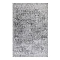 Webteppich Grace Grau 190x290 cm - Grau, Design, Textil (190/290cm) - WECON HOME