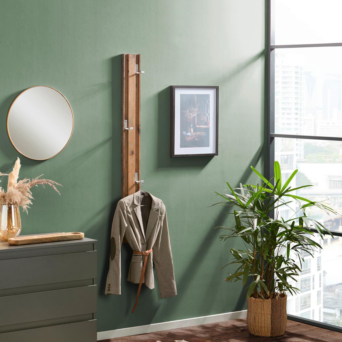 Garderobenleiste Rustica Eichefarben B: 15 Cm - Eichefarben, MODERN, Holzwerkstoff (15/135/22,3cm)