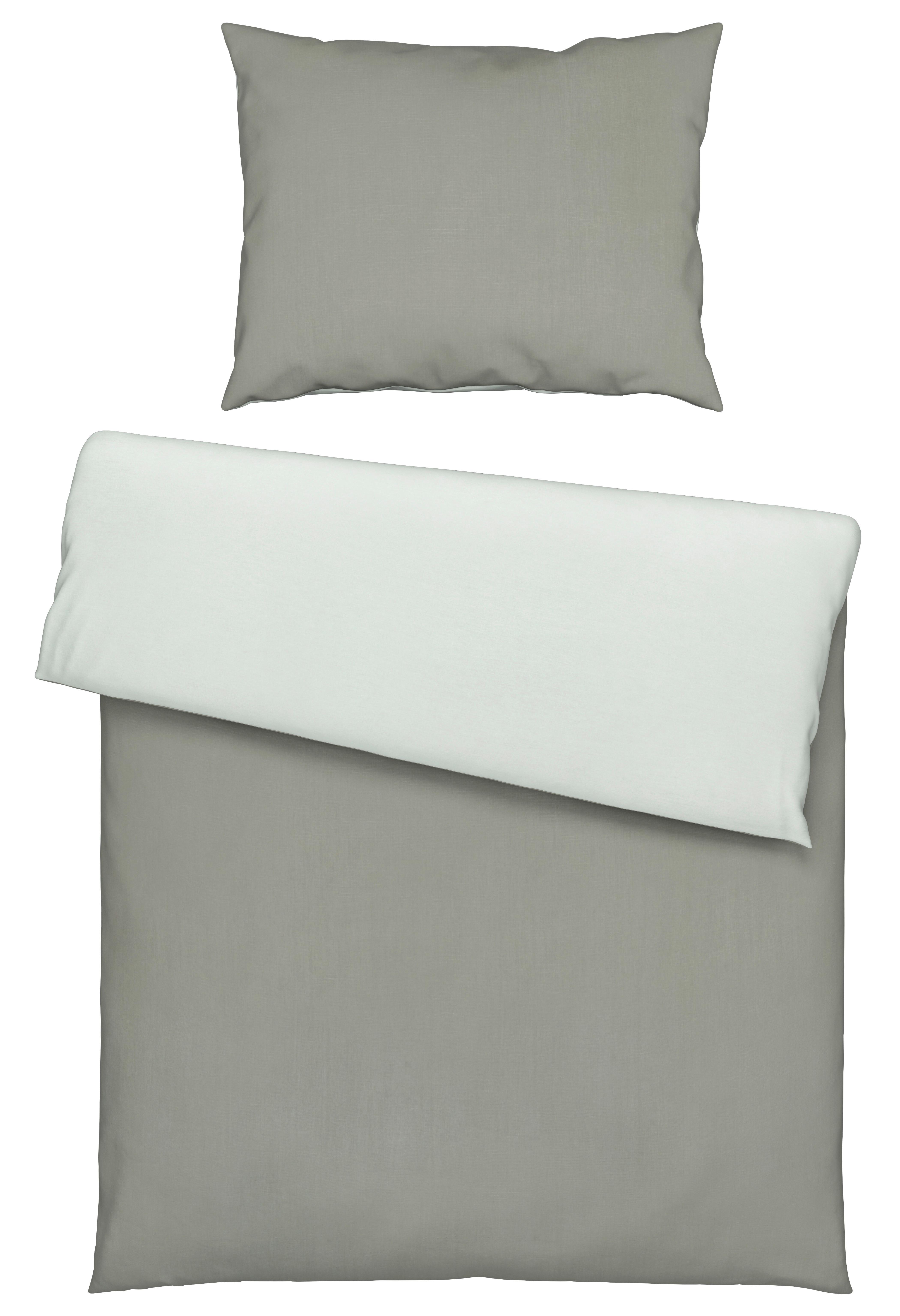 Povlečení Annika, 140/200cm, zelená - zelená/světle zelená, textil (140/200cm) - Modern Living