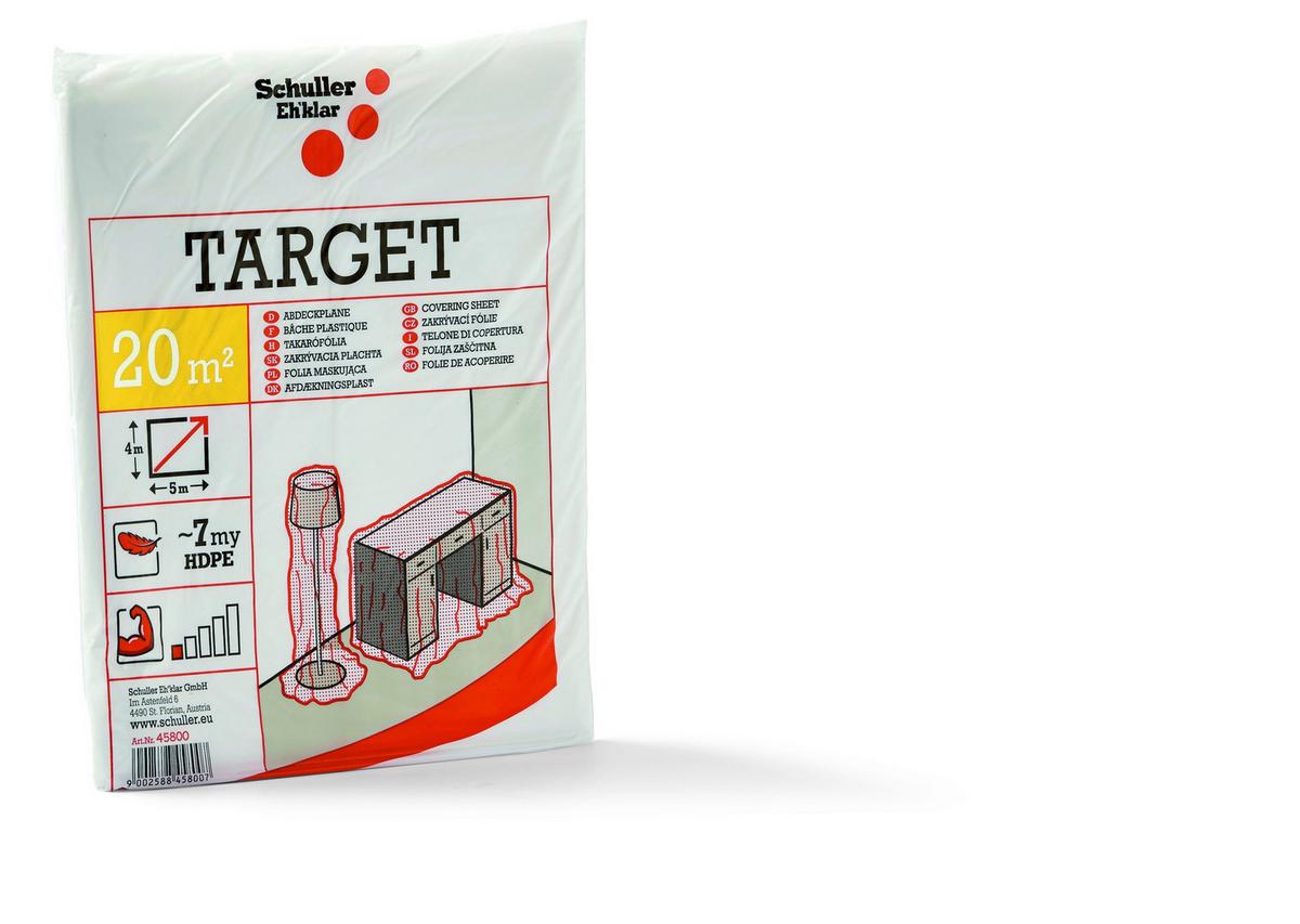 Takarófólia S45802 Abdeckfolie Leicht 7my - áttetsző, Basics, műanyag (400/1250cm) - SCHULLER Eh klar