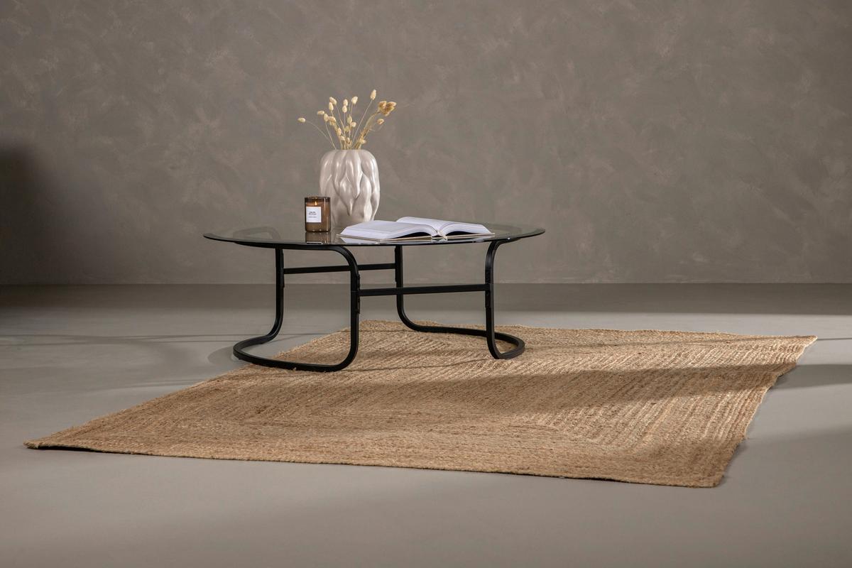 Flachwebteppich Oliver - Beige, LIFESTYLE, Textil (200/300cm) - P & B