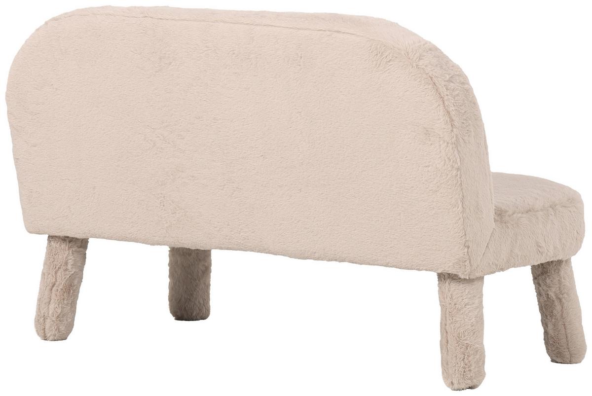 Dětská lavice CORTO potah béžový - béžová, Moderní, dřevo/textil (84/48/45cm) - Mömax