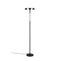 LED-Stehleuchte 454910132 Celeste - Schwarz/Grau, Design, Glas/Metall (33/160cm) - Trio Leuchten