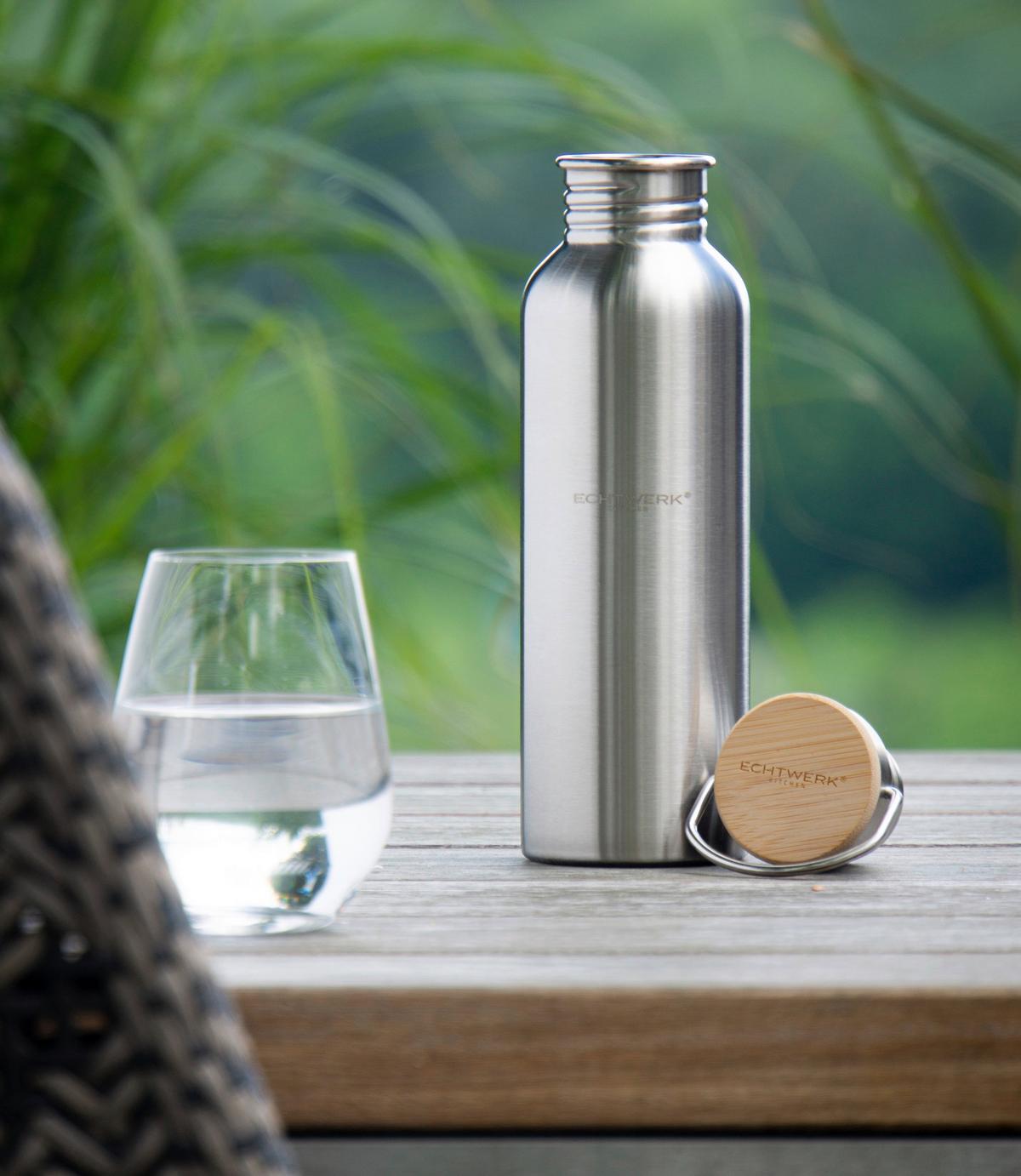 Isolierflasche Ew-Db-1715 - Silberfarben, Basics, Metall (7/24cm) - Echtwerk
