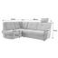 Ecksofa mit Schlaffunktion + Bettkasten Sonoma, Webstoff - Chromfarben/Silberfarben, KONVENTIONELL, Textil (176/246cm) - Ombra Ecksofa mit Schlaffunktion + Bettkasten Sonoma, Webstoff - Chromfarben/Silberfarben, KONVENTIONELL, Textil (176/246cm) - Ombra