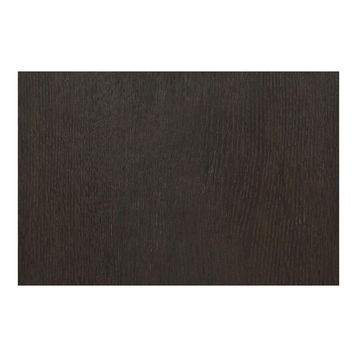 Beistelltisch Kyoto Dunkelbraun, L/B/H: 50x40x50cm - Eiche dunkel/Dunkelbraun, Basics, Holz/Metall (50/40/50cm)
