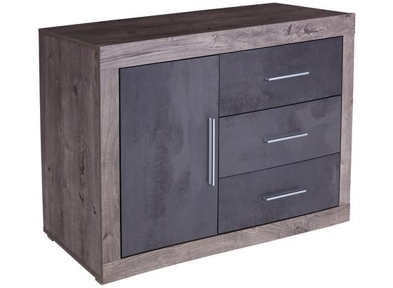 Komoda Frame - farby dubu/biela, Konvenčný, kompozitné drevo (122/75/42cm) Komoda Frame - farby dubu/biela, Konvenčný, kompozitné drevo (122/75/42cm)