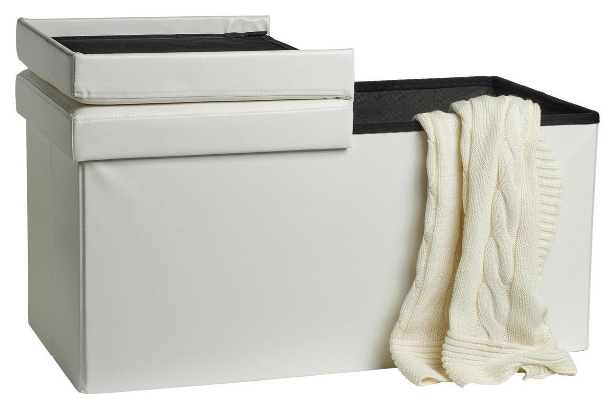 Truhenbank Echtwerk Sitzbank Flex - Design (76/38/37,5cm) - Echtwerk