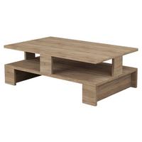 Couchtisch Mansu Couchtisch - Eichefarben, Design, Holzwerkstoff (80/50/28cm) - Livetastic