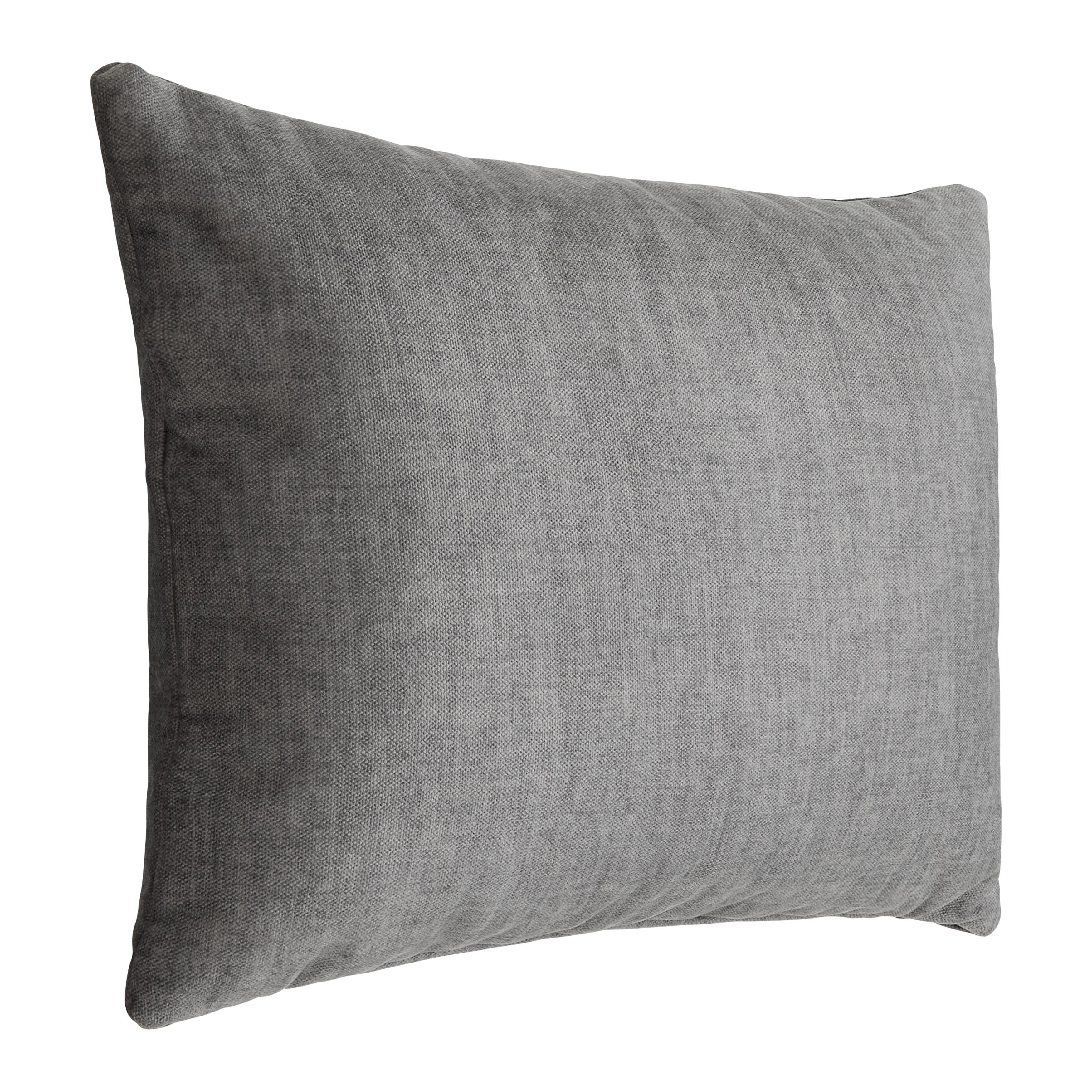 Dekorační polštář SANFINO, grafitová - barvy grafitu, Konvenční, textil (55/40cm) - Premium Living