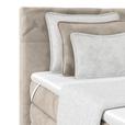 Boxspringbett mit Topper und Bettkasten 180x200 cm Medino - Taupe, KONVENTIONELL, Holz/Holzwerkstoff (180/200cm) - Luca Bessoni
