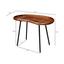 Couchtisch Holz Massiv Wl5, Sheeshamfarben B:40cm - Sheeshamfarben/Schwarz, Design, Holz/Metall (71/40/51cm) - Carryhome Couchtisch Holz Massiv Wl5, Sheeshamfarben B:40cm - Sheeshamfarben/Schwarz, Design, Holz/Metall (71/40/51cm) - Carryhome