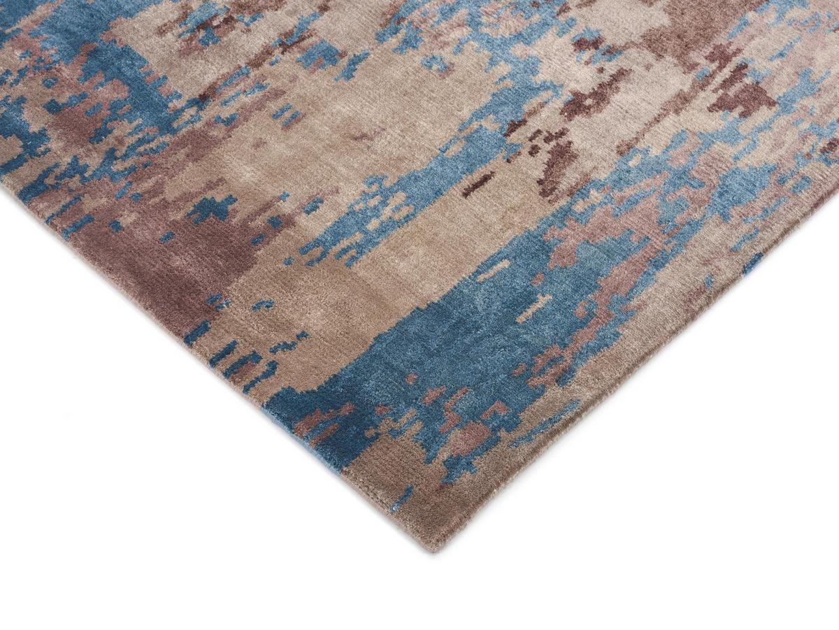 Orientalischer Webteppich Bunt Angeles 250x350 cm - Blau/Beige, Design, Textil (250/350cm) - Musterring