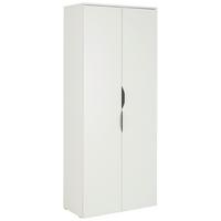 Aktenschrank Carlos 2-Türig Weiß, B: 75 cm - Weiß, Trend, Holzwerkstoff (75/182,1/40cm)