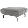 Hocker Looks Xiii - Schwarz/Grau, Design, Textil (83/44/83cm) - LOOKS by W.Joop