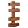 Zeitungsständer Mumbai Echtholz Sheesham B: 30 Cm - Sheeshamfarben, MODERN, Holz (30/72/10cm) - MID.YOU