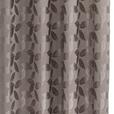 Vorhang Mit Ösen Samira 140x245 cm Taupe - Taupe, ROMANTIK / LANDHAUS, Textil (140/245cm) - James Wood