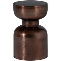 Beistelltisch Frits Bronzefarben B: 30 cm - Bronzefarben, Design, Metall (30/30/47cm) - Livetastic