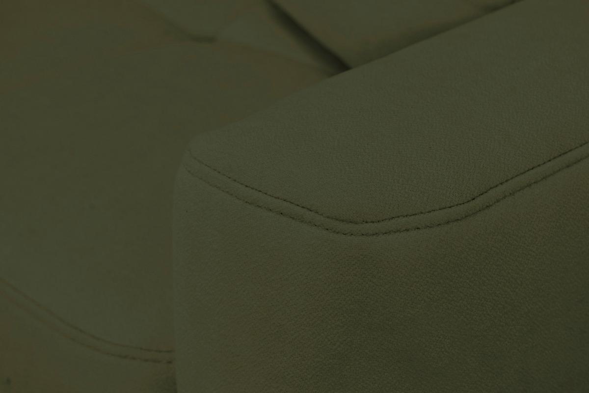 Ecksofa Mount Olivgrün S: 237x186 cm - Olivgrün, Design, Textil (237/186cm) - MID.YOU