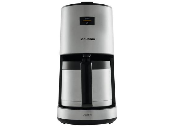 Filterkaffeemaschine Km 8680 - Schwarz/Grau, MODERN, Kunststoff/Metall (15,8/36,5/26,3cm) - Grundig Filterkaffeemaschine Km 8680 - Schwarz/Grau, MODERN, Kunststoff/Metall (15,8/36,5/26,3cm) - Grundig