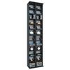CD Regal Almera 42 cm Schwarz - Schwarz, KONVENTIONELL, Holzwerkstoff (42/183/20cm) - MID.YOU