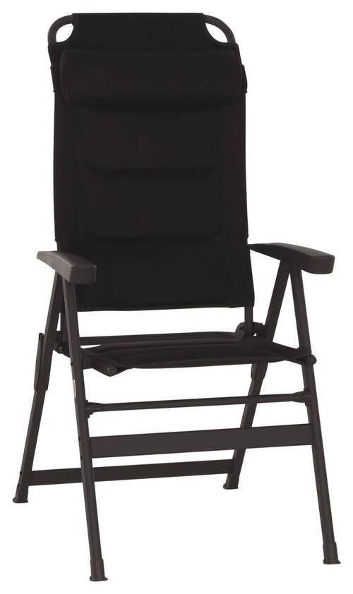 Campingstuhl Klappbar mit Armlehnen - Anthrazit, KONVENTIONELL, Textil/Metall (61/121/76cm) - Siena Garden