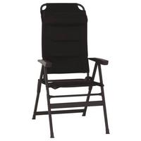 Campingstuhl Klappbar mit Armlehnen - Anthrazit, KONVENTIONELL, Textil/Metall (61/121/76cm) - Siena Garden