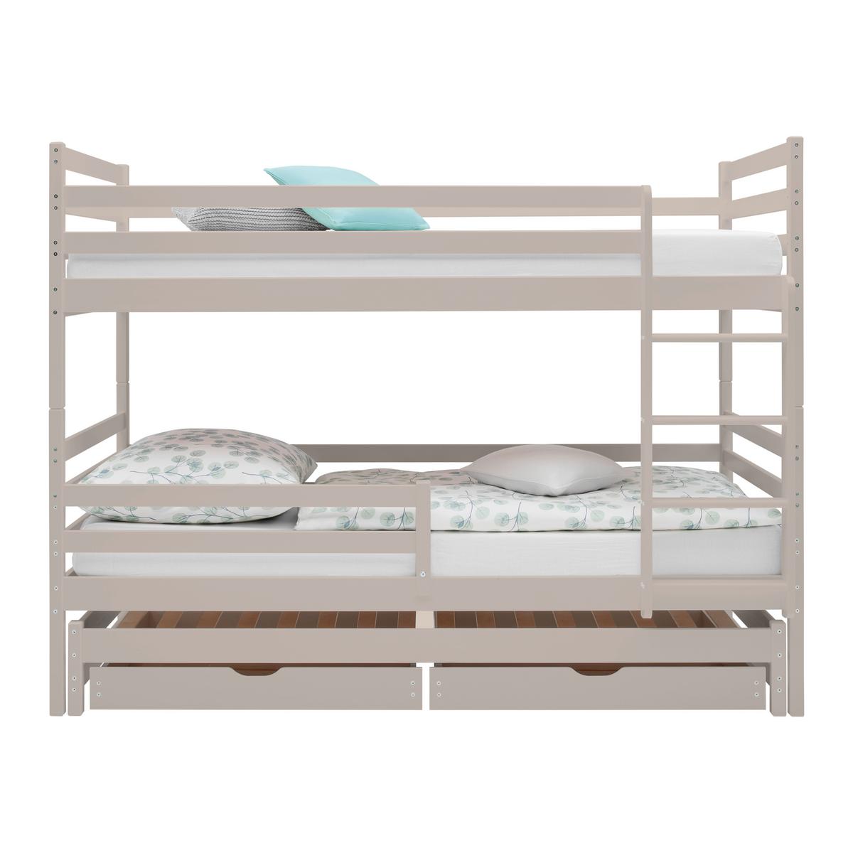 Palanda MILA 90x200 cm, borovice, kašmírová - kašmírová/barvy břízy, dřevo (90/200cm) - Mömax