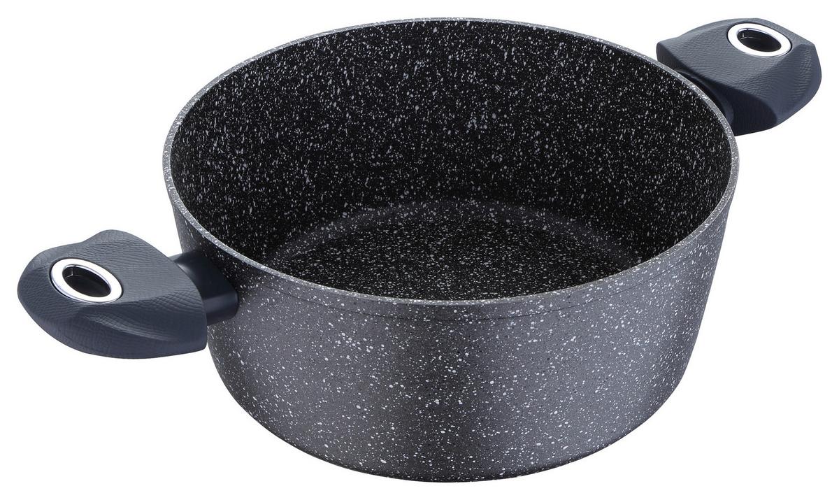 Kochtopf Orion 4,3 Liter Aluminium - Grau, Basics, Kunststoff/Metall (24cm)