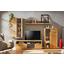 Komoda Highboard Bianco - farby dubu/grafitová, Konvenčný, drevo/kompozitné drevo (80/126/37cm) - Zandiara Komoda Highboard Bianco - farby dubu/grafitová, Konvenčný, drevo/kompozitné drevo (80/126/37cm) - Zandiara