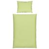Seersucker Bettwäsche 140x200 cm Milena Baumwolle Grün - Grün, KONVENTIONELL, Textil (140/200cm) - Luca Bessoni