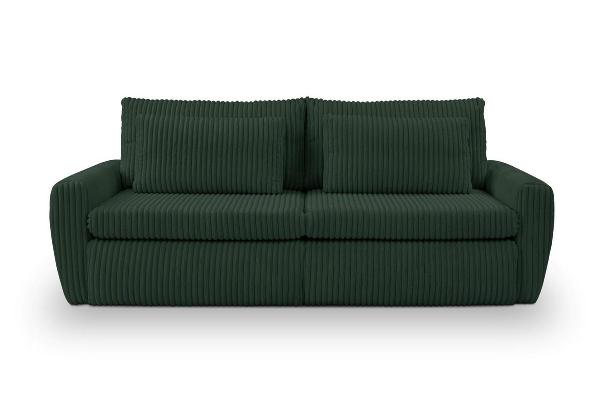 Schlafsofa Mevi Grün B: 240 Cm - Grün, MODERN (240/72-90/120cm) - Premium Living