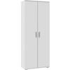 VIACÚČELOVÁ SKRIŇA JIMMY - biela/hliníková, Modern, kompozitné drevo/plast (70/179/34cm) - Mömax