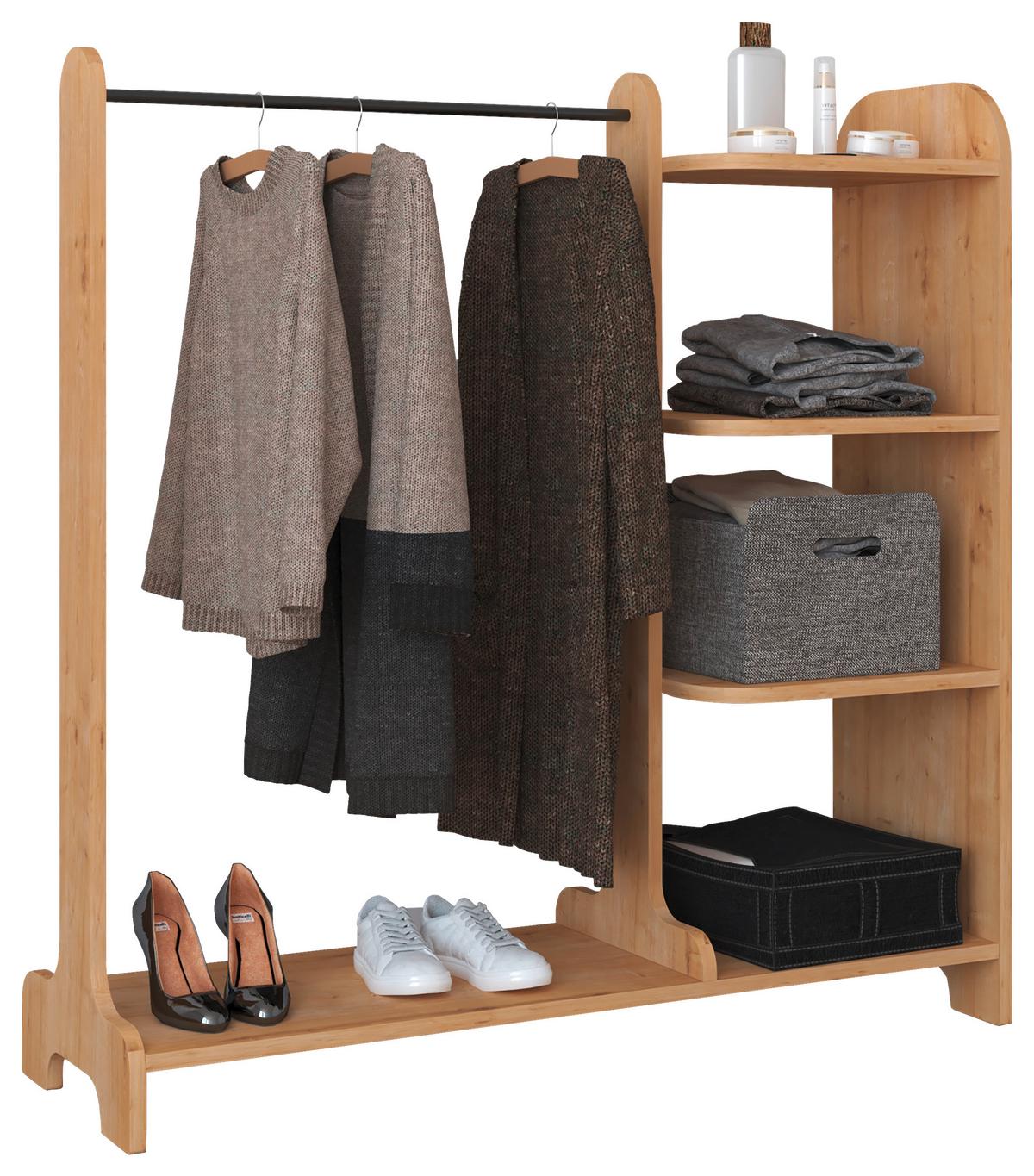 Garderobe Lempu Honigeiche Dekor - Honigeiche, MODERN, Holzwerkstoff (106/110/35cm) - MID.YOU