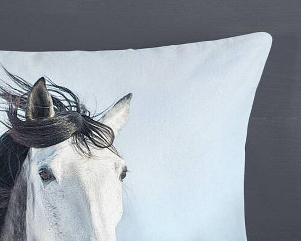 Jugendbettwäsche Dreamer Blau Grau 135x200 cm - Blau/Grau, Design, Textil (135/200cm)