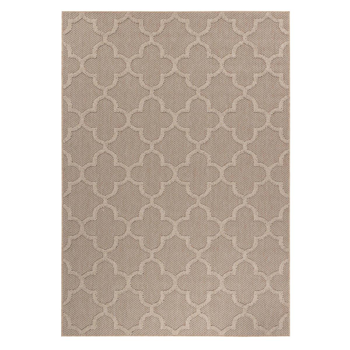 Outdoorteppich Patara - Beige, Design, Textil (240/340cm) - Novel