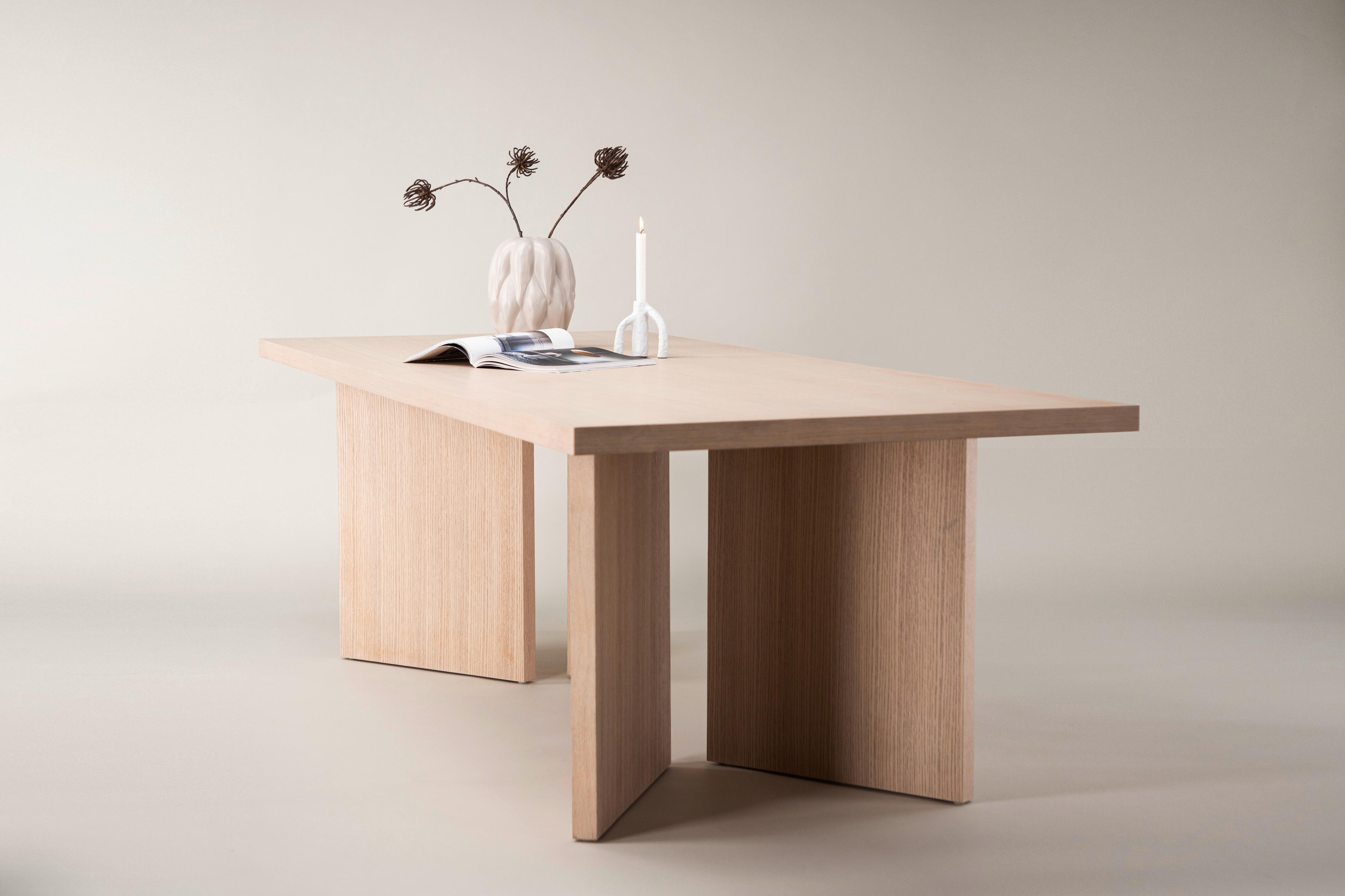 Esstisch Bassholmen - Beige, Design, Holz/Holzwerkstoff (240/100/74cm) - Livetastic