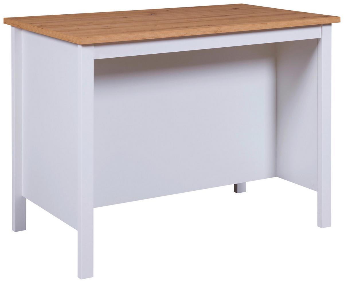 Spodní kuchyňská skříňka SAN SAN - bílá/dub artisan, Moderní, kompozitní dřevo (124/91,5/75cm) - Mömax