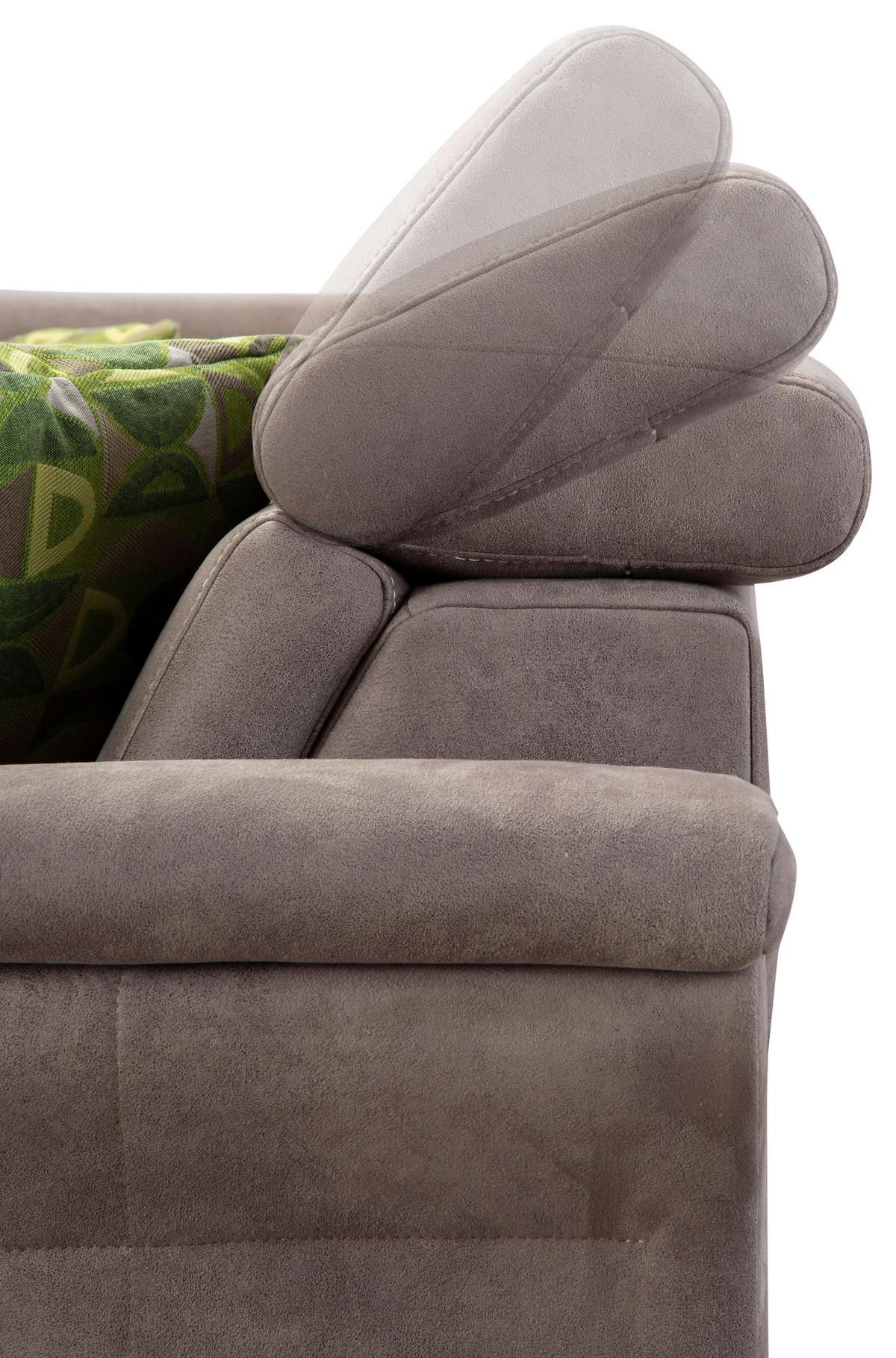 Ecksofa Arngast braun mit Bettkasten 194x245cm - Eichefarben/Beige, KONVENTIONELL, Textil (194/245cm) - Sit & More