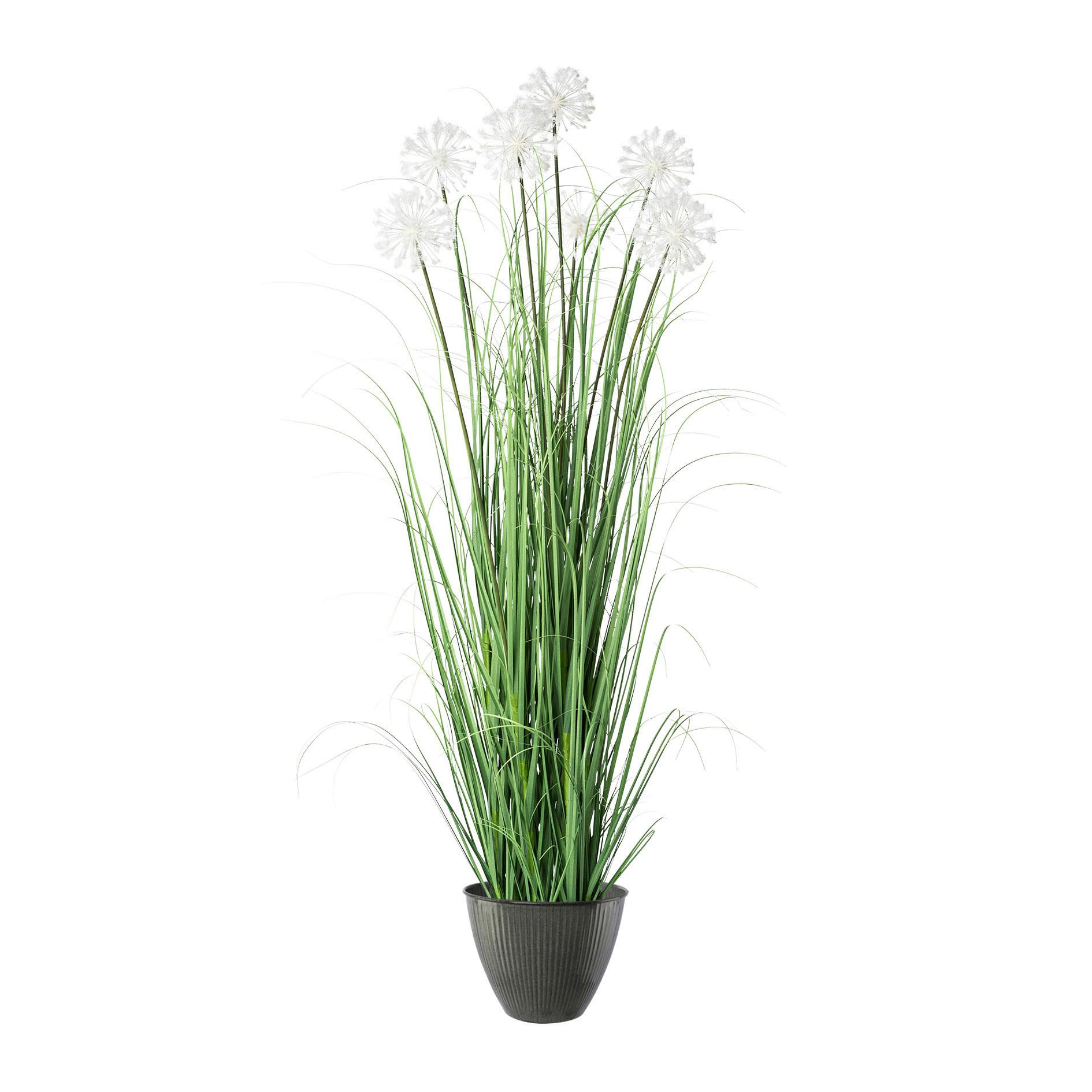 Kunstpflanze H: 128 Cm Weiß