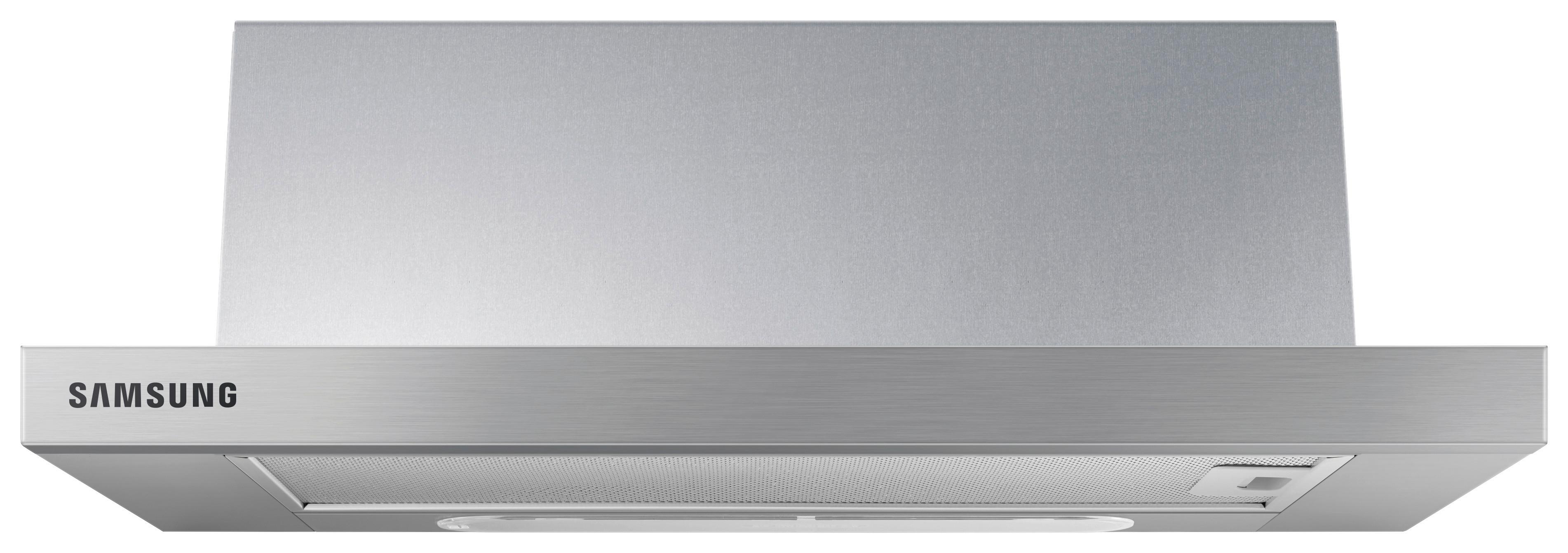 Flachschirmhaube Nk24m1030is Edelstahlfarben B: 60 Cm, Led - Edelstahlfarben, Basics, Metall (60/18/28cm) - Samsung