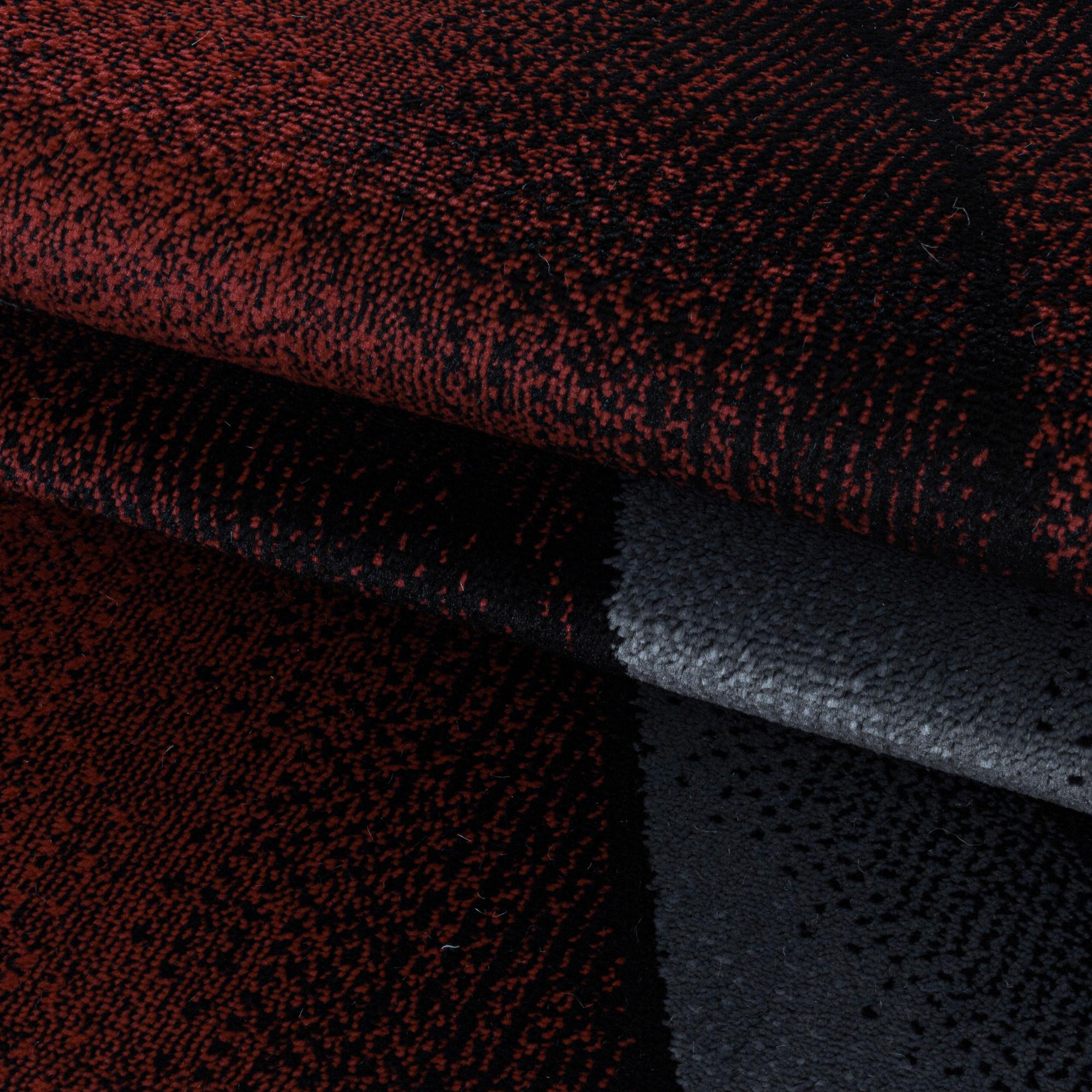 Webteppich Costa2403403523red - Rot, Design, Textil (240/340cm)