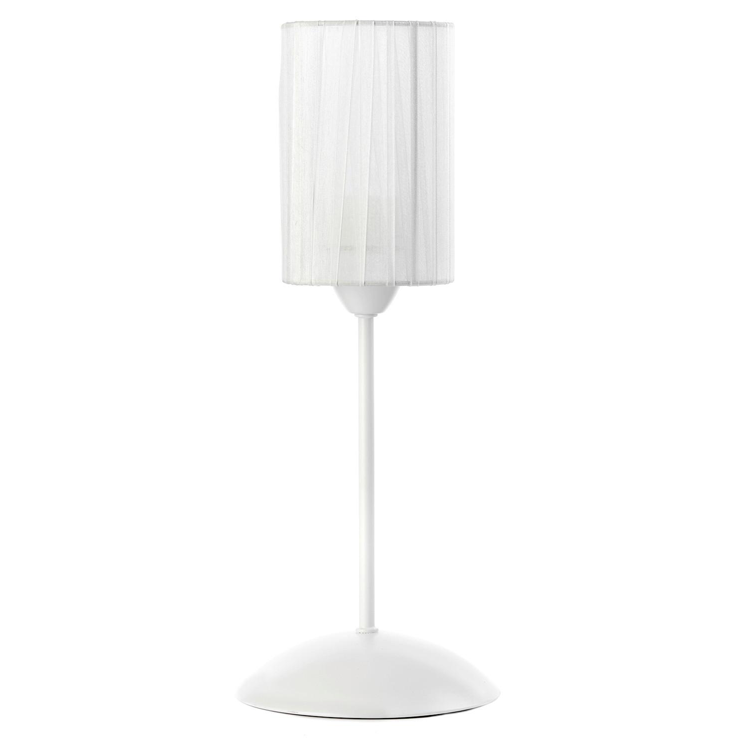 Tischleuchte Weiß Hg L: 15 cm 6w