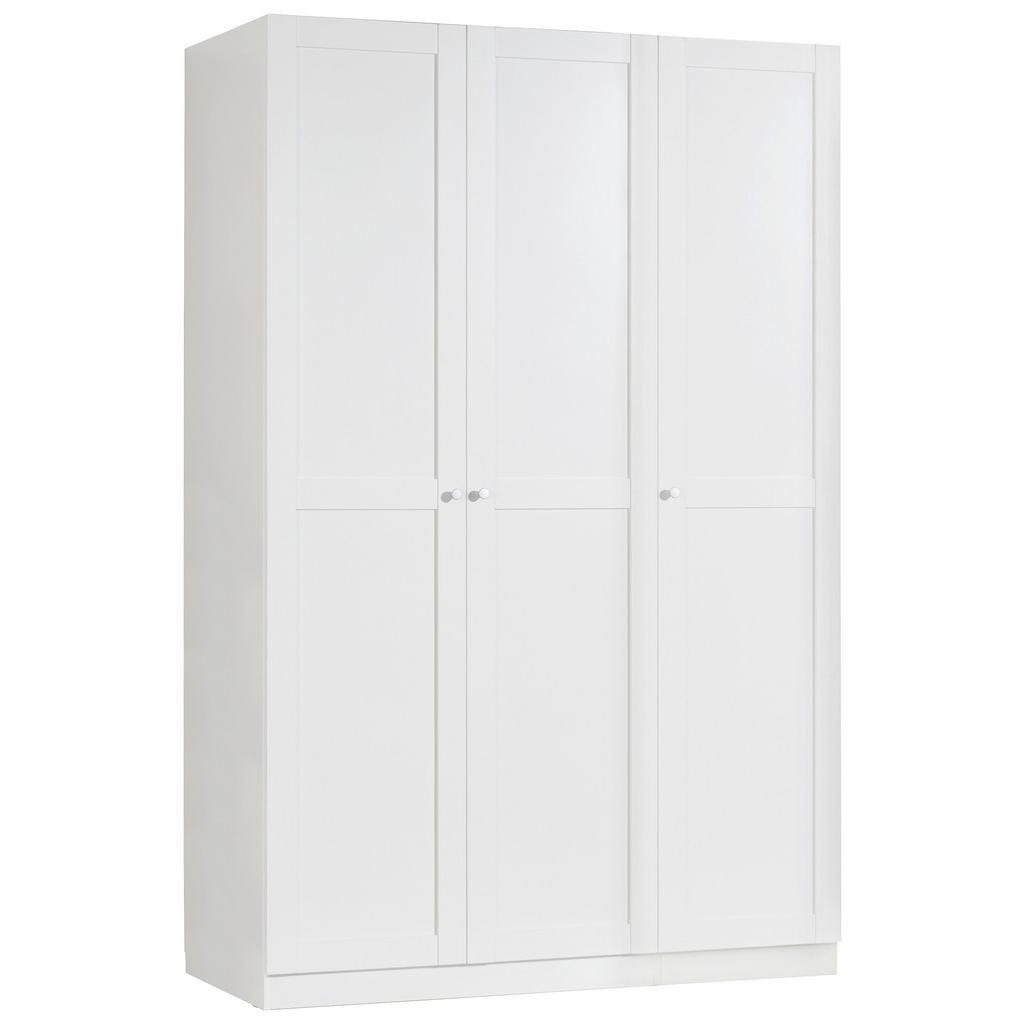 Drehtürenschrank M. Soft-close 136,7cm Unit Weiß