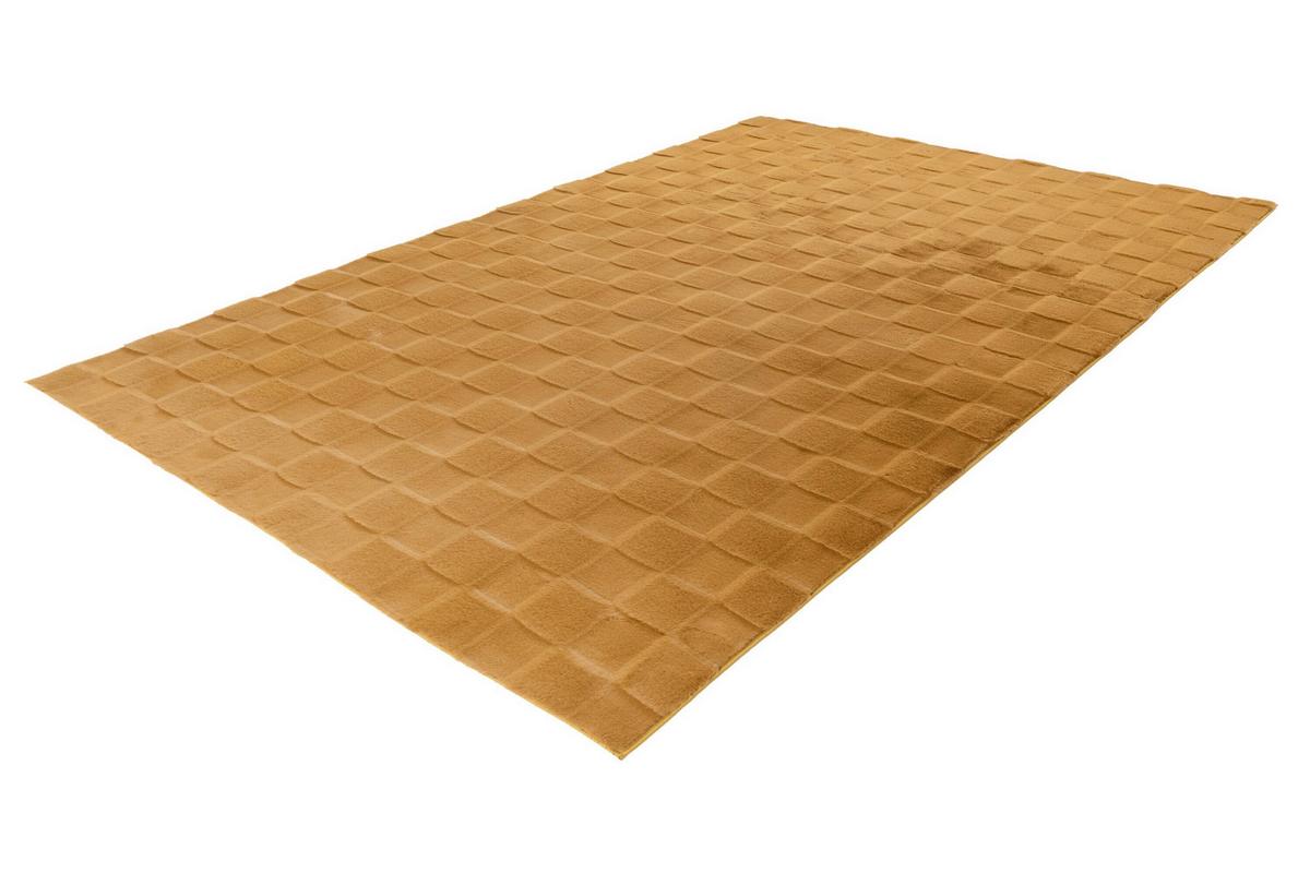 Flachwebteppich Gelb, Bxl: Ca. 160x230 Cm - Gelb, Basics, Textil (160/230cm) - Kayoom