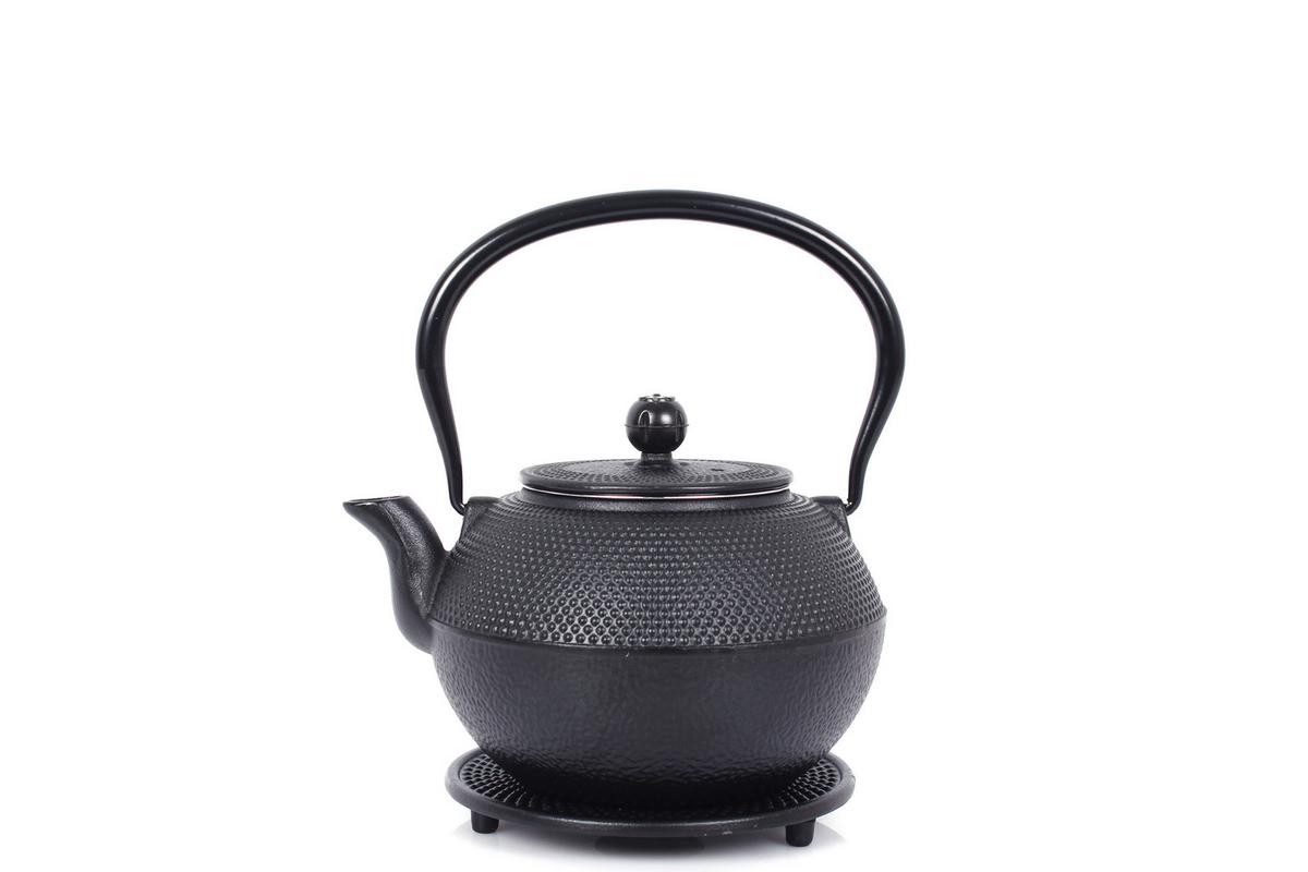 Teekannenset Ew-Ge-1704s - Schwarz, Basics, Metall (1100ml) - Echtwerk