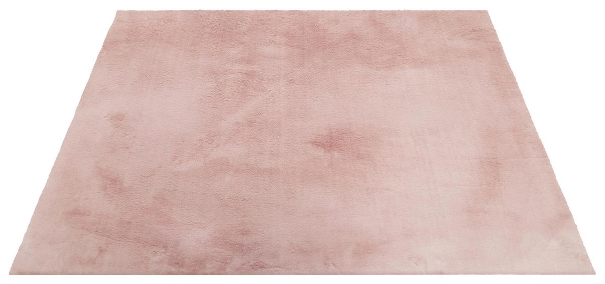Hochflorteppich Alice Rosa 200x200 Cm - Rosa, KONVENTIONELL, Textil (200/200cm) - Esprit