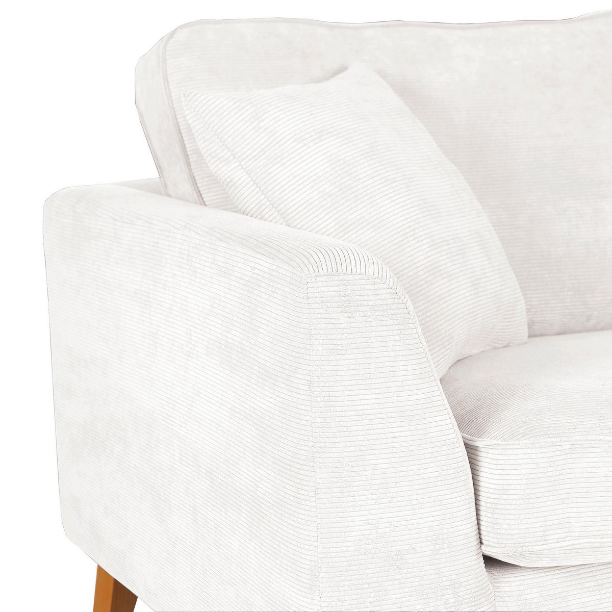 Bigsofa Rimini, Naturfarben B: 240 cm - Buchefarben/Naturfarben, Design, Textil (240/63/90cm) - MID.YOU